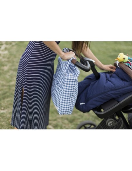 Bolso big Vichy azul