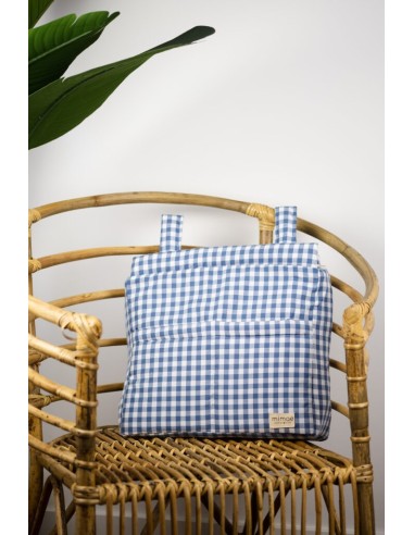 Bolso big Vichy azul