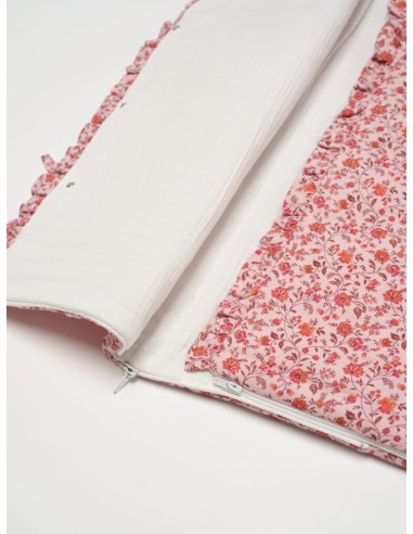 Saco capazo Flora interior bambula