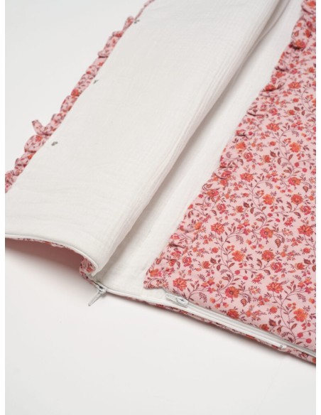 Saco capazo Flora interior bambula