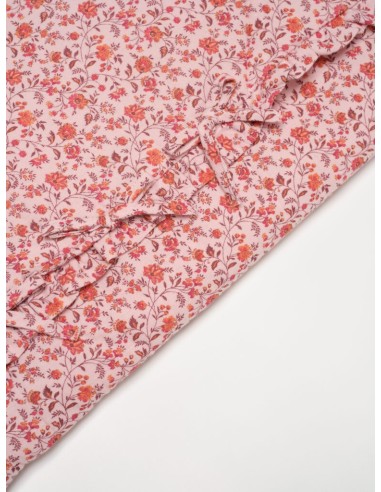 Saco capazo Flora interior bambula