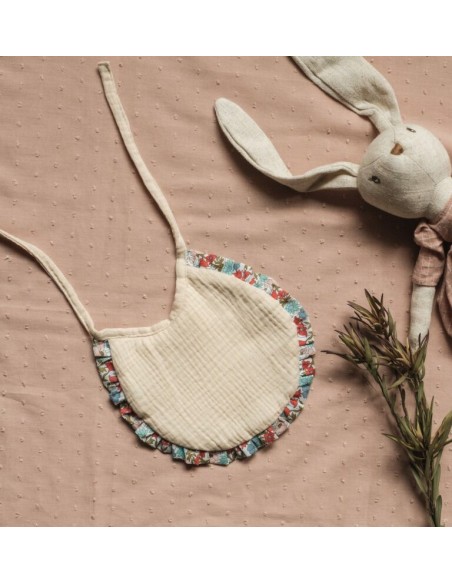 Babero newborn bambula volante Lucia