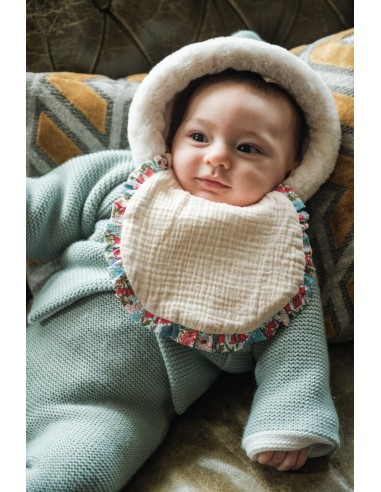 Babero newborn bambula volante Lucia