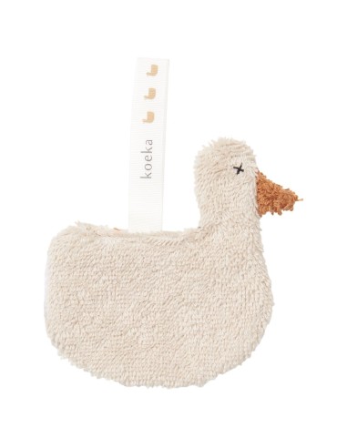 Doudou chupetero patito Dijon Daily sand