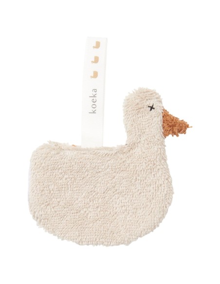 Doudou chupetero patito Dijon Daily sand