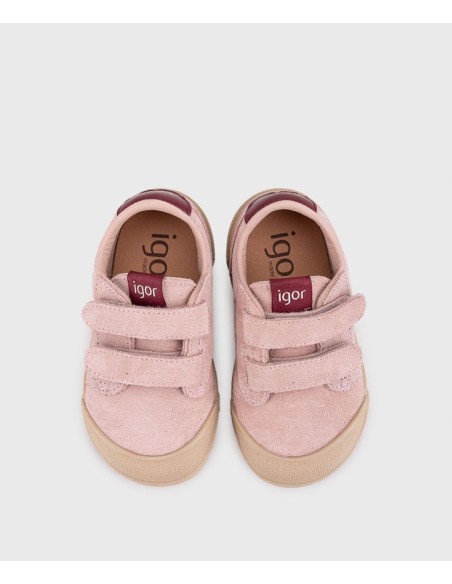 Tennis suede rosa