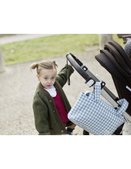 Bolso mini Vichy menta