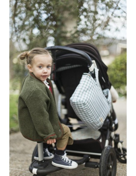 Bolso mini Vichy menta