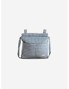 Bolso big vichy azul