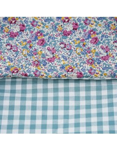 Saco vichy menta + Matilda 2