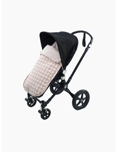 Saco silla vichy rosa + Nikole