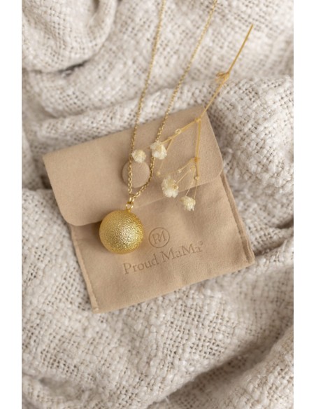 Llamador de ángeles luna gold