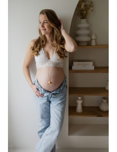 Llamador de ángeles luna gold