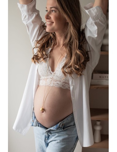 Llamador de ángeles luna gold