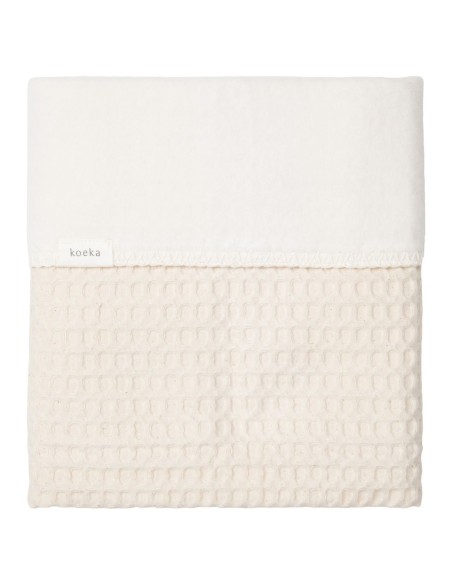 Manta de moisés wafel Amsterdam natural