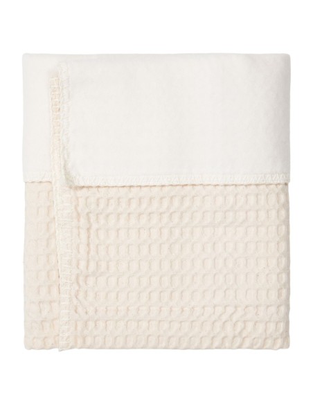 Manta de moisés wafel Amsterdam natural