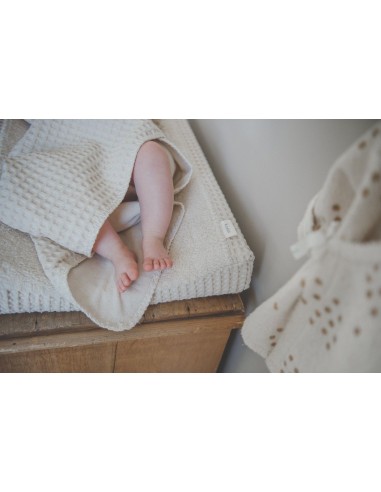 Funda cambiador wafel Amsterdam natural