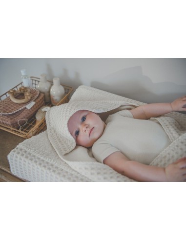 Funda cambiador wafel Amsterdam natural