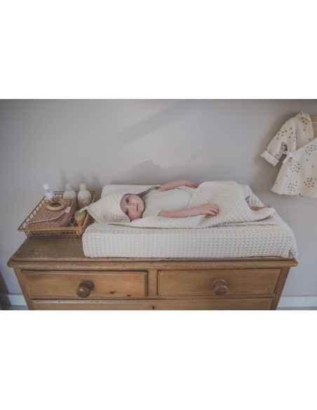 Funda cambiador wafel Amsterdam natural