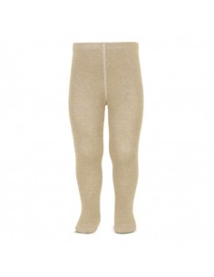 Leotardos basicos punto liso turron
