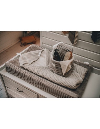 Funda cambiador wafel Amsterdam sand