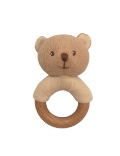 Sonajero de madera oso Marcel