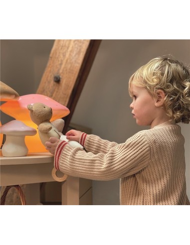 Sonajero de madera oso Marcel