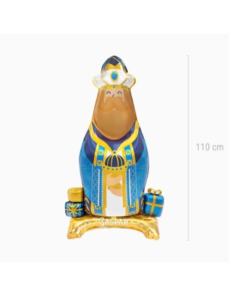 Globo Navidad rey Gaspar 110cm