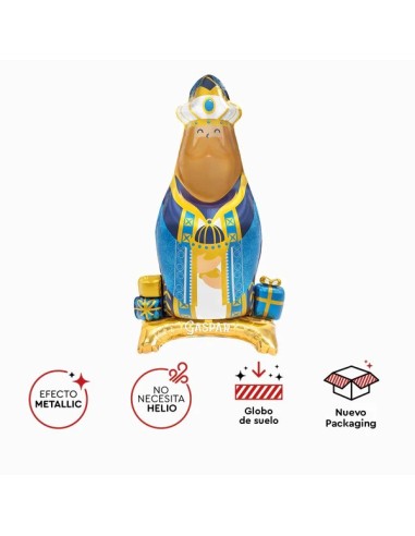 Globo Navidad rey Gaspar 110cm