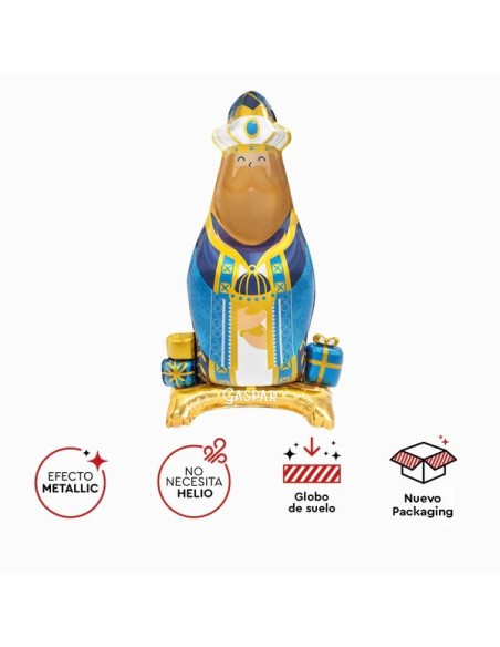 Globo Navidad rey Gaspar 110cm