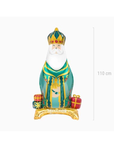 Globo Navidad rey Melchor1110  cm