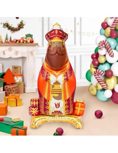 Globo Navidad rey Baltasar 110cm