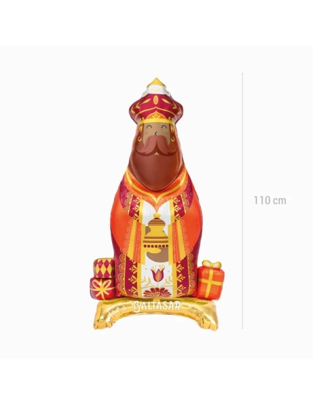 Globo Navidad rey Baltasar 110cm