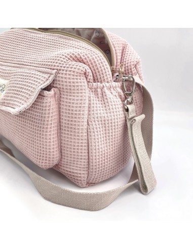 Bolsa cochecito camila waffle rose