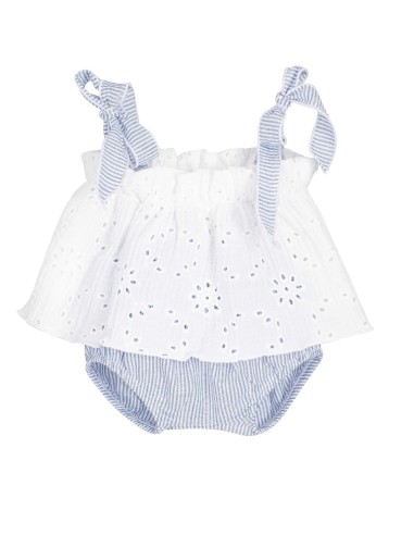 Conjunto pololo kerata celeste