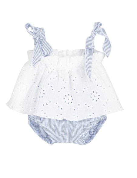 Conjunto pololo kerata celeste