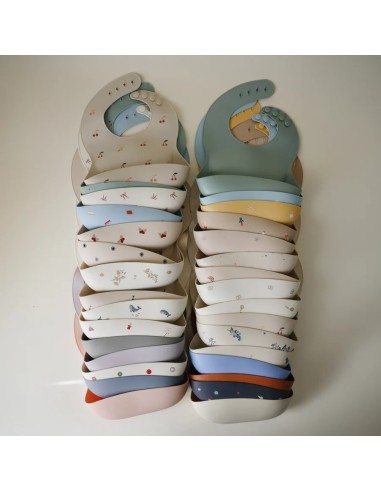 Babero silicona solid shifiting sand