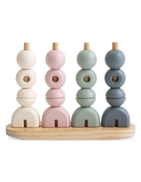 Apilador de madera multiforma solid