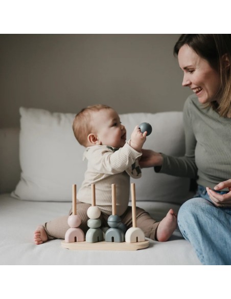 Apilador de madera multiforma solid