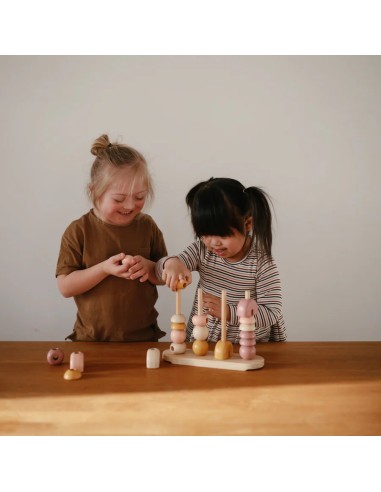 Apilador de madera multiforma solid