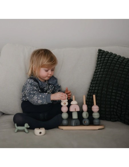 Apilador de madera multiforma solid