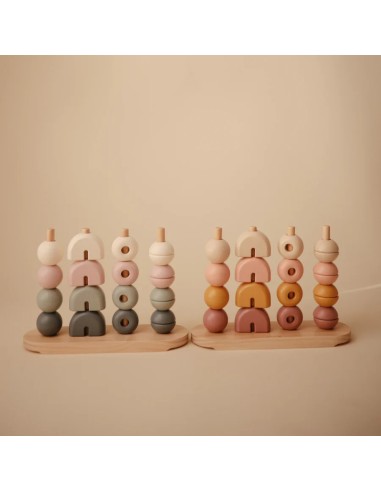 Apilador de madera multiforma solid