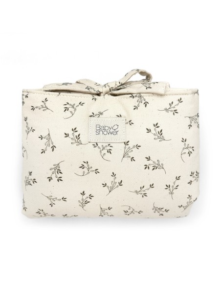 Mini cambiador paseo audrey olive bloom canvas