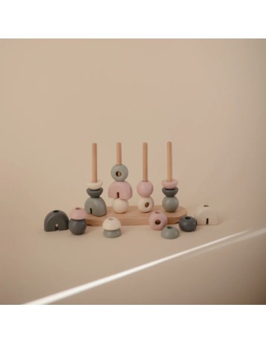 Apilador de madera multiforma solid