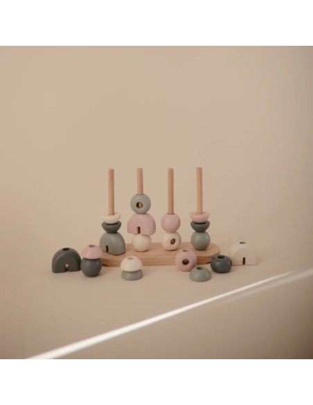 Apilador de madera multiforma solid