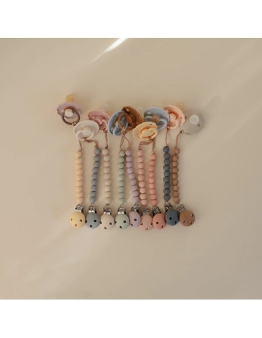 Cadena de chupete hera soft lilac