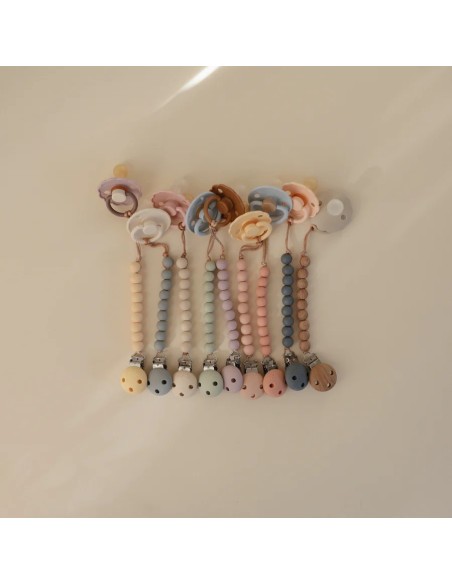 Cadena de chupete hera soft lilac