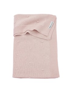 Manta minicuna algodon 75x100 cm rose