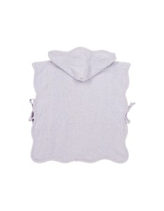 Poncho de baño terry wavy soft lavender 2