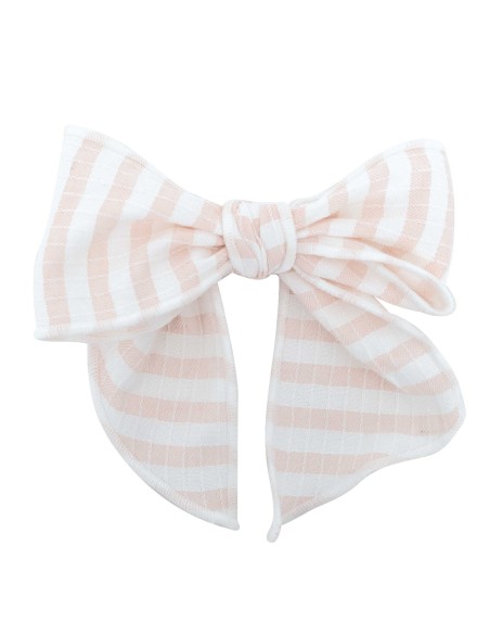 Lazo pelo pinza bundi rosa